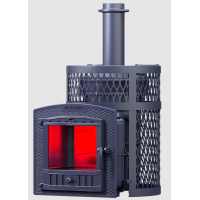 Банная печь Технолит Искандер ЗК 25 (П2) Ураган