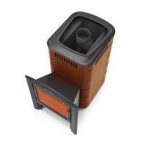 Печь банная Термофор (TMF) Тунгуска 2017 Inox Витра терракота