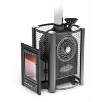 Печь банная Термофор (TMF) Чёрная Жемчужина (каменка из чугуна)