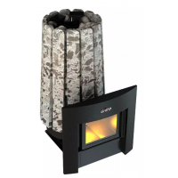 Печь банная Grill'D Cometa Vega 180 Window Stone (Серпентинит)