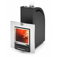 Печь банная Теплодар Каскад-18 ЛП Панорама (2018)