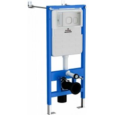 Инсталляция для унитаза Roxen StounFix Slim 710200 с клавишей смыва Santi 410280CH
