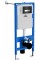 Инсталляция для унитаза Roxen StounFix Slim 710200 с клавишей смыва Glass 430280B