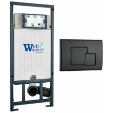 Инсталляция для унитаза Welt-Wasser Marberg 507 с кнопкой SE MT-BL