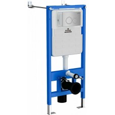 Инсталляция для унитаза Roxen StounFix Slim 710200 с клавишей смыва Santi 410260CH