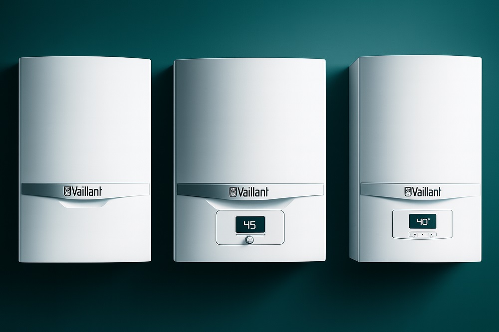 Двухконтурные газовые котлы Vaillant в Бресте для отопления дома и квартиры, современные энергосберегающие котлы с дисплеем